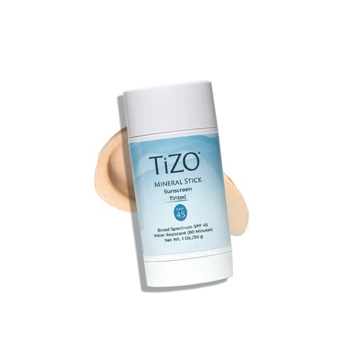 [154] TIZO MINERAL STICK SPF 45 Con Color Rostro Cuerpo